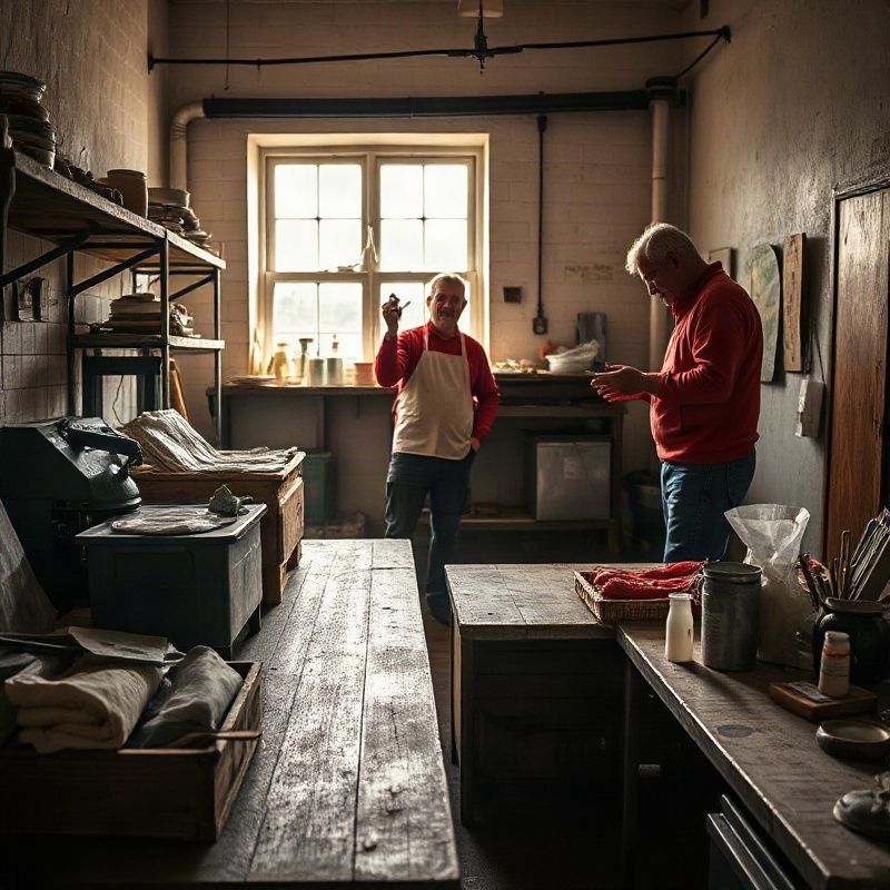 Ruky kontrolujú okraje vytlačených školských materiálov