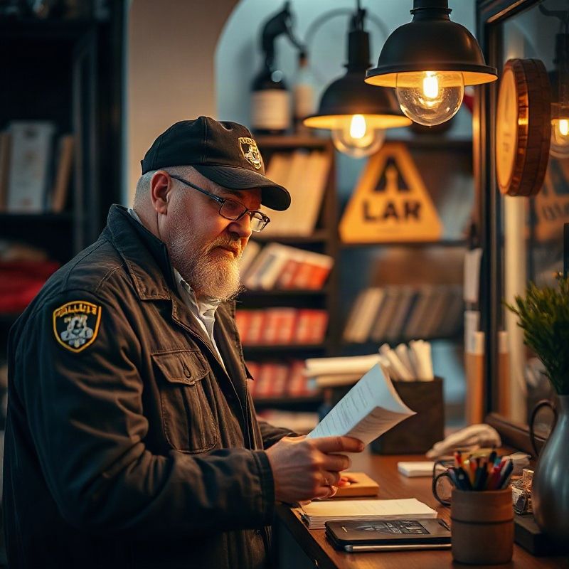 Zákazník vyberá zápisník z police papiernictva pri obálkach a perách